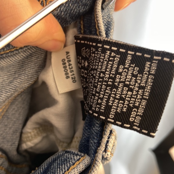 7 for all mankind luxe vintage ankle skinny Jean denim - Picture 3 of 3